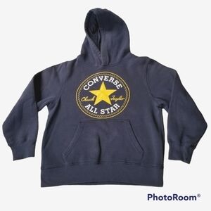 Converse All Star Chuck Taylor sz M Blue Hoodie